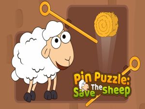 Joc Pin Puzzle Salvați oile on-line