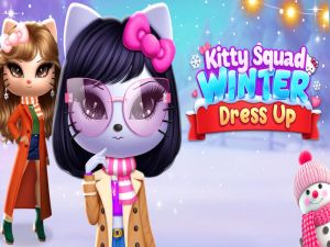 Joc Kitty Squad Winter se îmbracă on-line