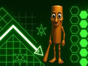 Joc Tung Tung Sahur în Geometrie Dash on-line