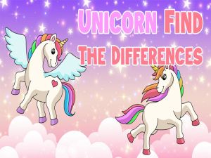 Joc Unicornul găsește diferențele on-line
