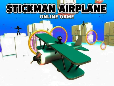 Joc Avion Stickman on-line
