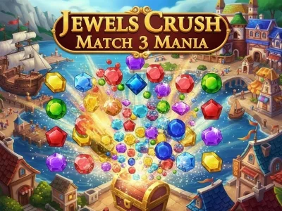 Joc Jewels Crush Match 3 Mania on-line