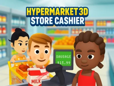 Joc Hypermarket 3D: Casier magazin on-line