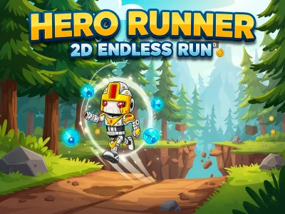 Joc Hero Runner 2D Endless Run on-line