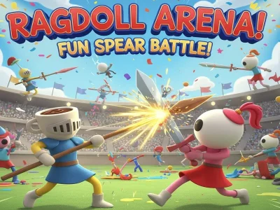 Joc Ragdoll Arena! Luptă distractivă cu sulița! on-line