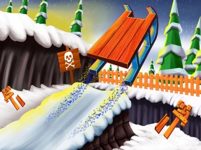 Joc Snow Rider 3D Nostalgia on-line