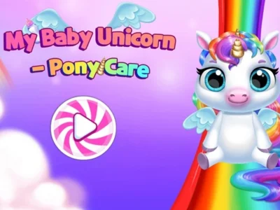 Joc My Baby Unicorn Pony Care on-line