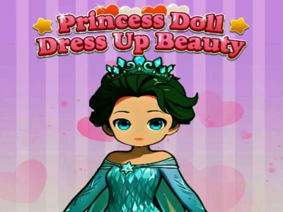 Joc Princess Doll Dress Up Beauty on-line