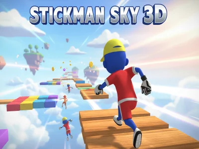 Joc Stickman sky 3D on-line