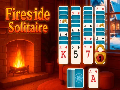 Joc Fireside Solitaire on-line
