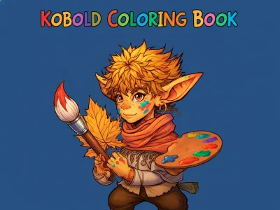Joc Carte de colorat Kobold on-line
