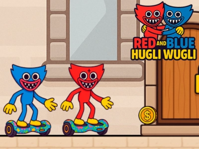 Joc Red și albastru Hugli Wugli on-line