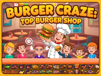 Joc Burger Craze: Top Burger Shop on-line