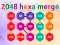 Joc 2048 Hex Chain Merge on-line
