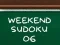 Joc Sudoku de Weekend 06 on-line
