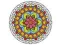 Joc Carte de Colorat Mandala on-line