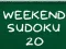 Joc Weekend Sudoku 20 on-line