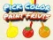 Joc Alege culoarea Pictați fructe on-line