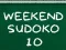 Joc Weekend Sudoku 10 on-line
