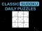 Joc Puzzle-uri clasice Sudoku Daily on-line