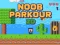 Joc Noob Parkour 2D on-line