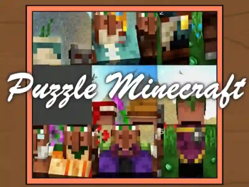 Joc Puzzle Minecraft on-line