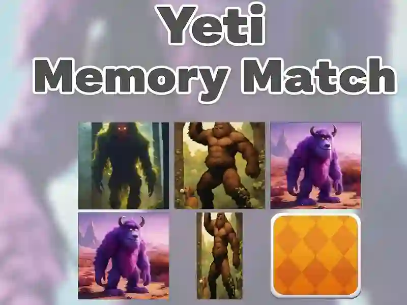 Joc Meciul de memorie Yeti on-line