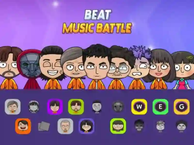 Joc Bate Music Battle on-line