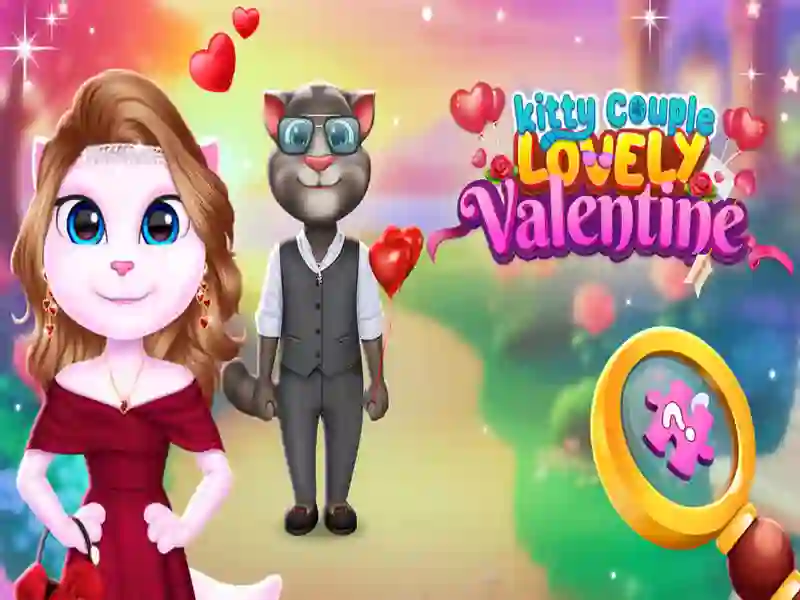 Joc Cuplu Kitty minunat Valentine on-line