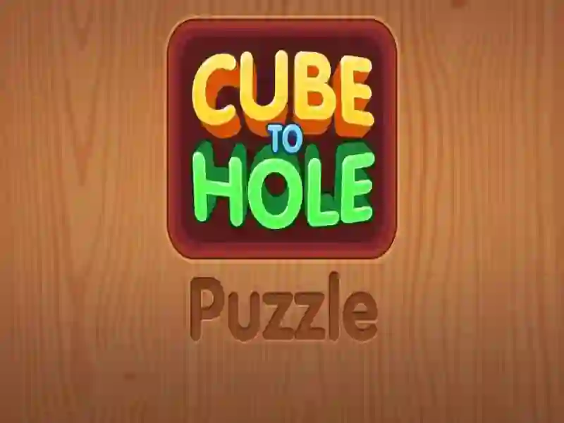 Joc Puzzle cub to Hole on-line
