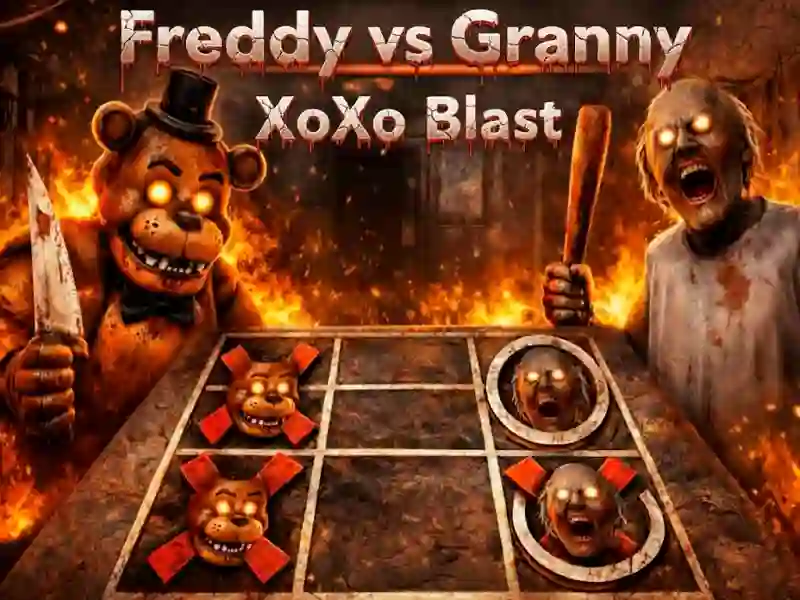 Joc Freddy vs Granny XoXo Blast on-line