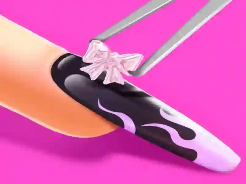 Joc Unghii acrilice 3D: joc de artă de unghii on-line