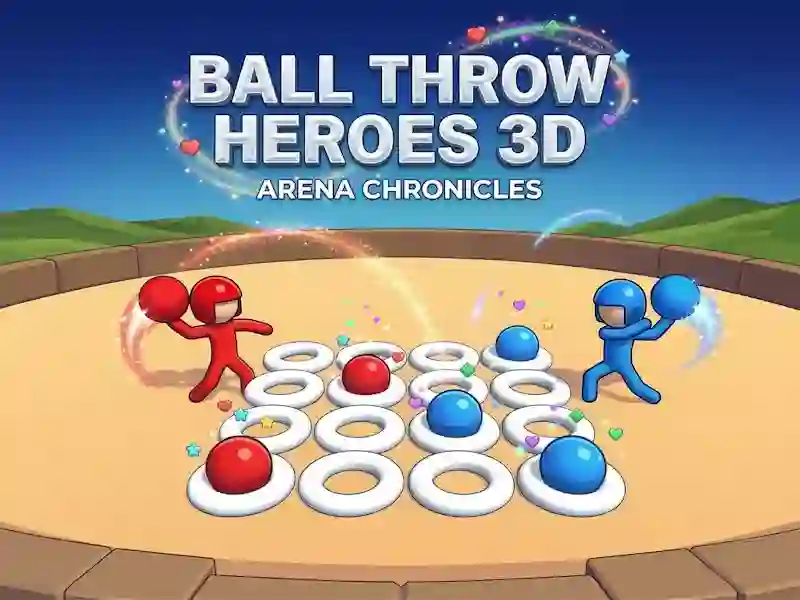 Joc Ball Throw Heroes 3D on-line