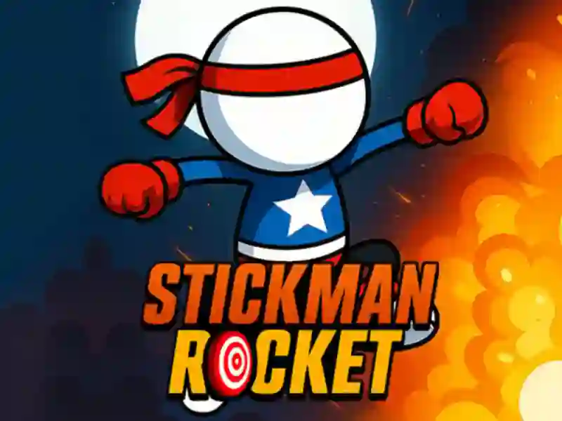 Joc Rocket Stickman on-line