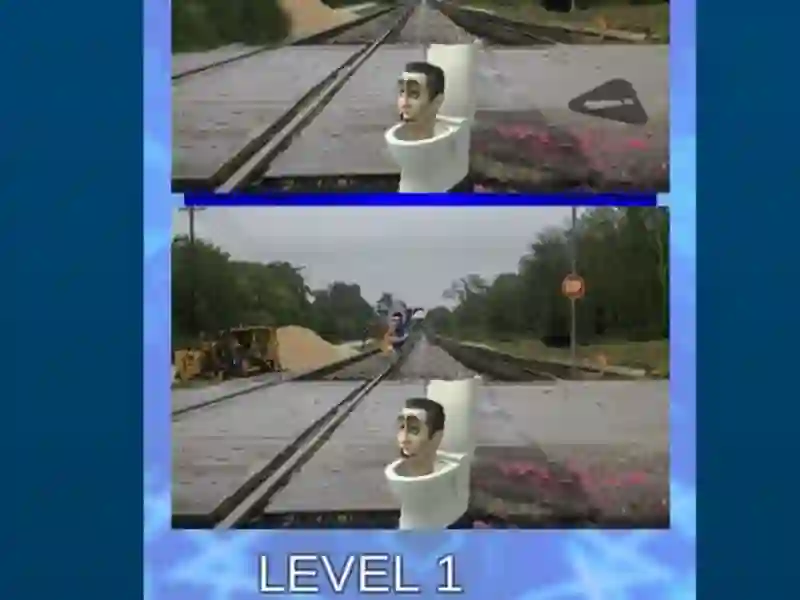 Joc Skibidi toaletă cinci diferență 2 on-line