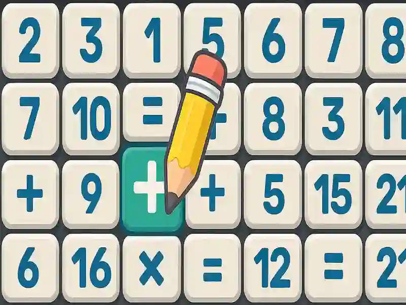 Joc Ediția geniului Puzzle Crossword Math on-line