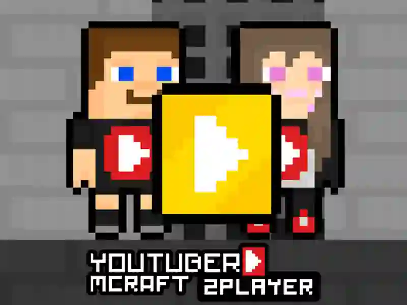 Joc YouTuber Minecraft 2 jucător on-line