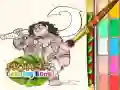 Joc Carte de colorat Moana on-line Joc Carte de colorat Moana on-line