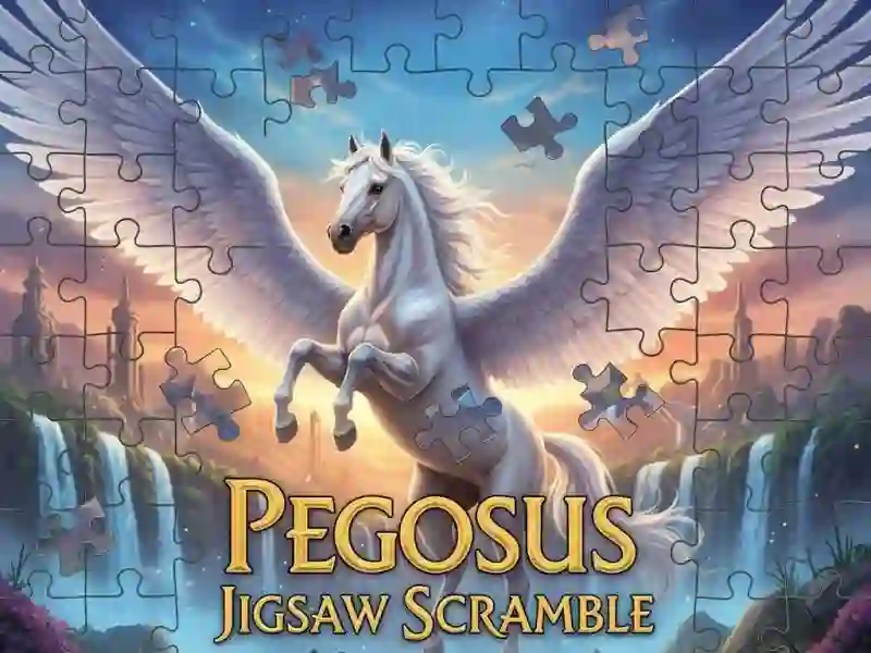 Joc Pegasus Jigsaw Scramble on-line