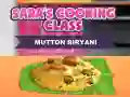 Joc Clasa de Gătit a Sarei: Biryani de Miel on-line