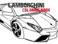 Joc Carte de colorat Lamborghini on-line Joc Carte de colorat Lamborghini on-line