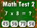 Joc Test de Matematică 2 on-line
