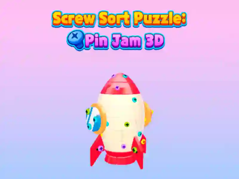 Joc Puzzle cu șuruburi: Pin Jam 3D on-line