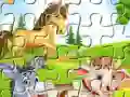 Joc Puzzle cu Animale de Fermă on-line Joc Puzzle cu Animale de Fermă on-line
