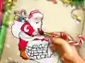 Joc Coloreaza-l pe Moș Crăciun de Crăciun on-line Joc Coloreaza-l pe Moș Crăciun de Crăciun on-line