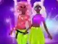 Joc Prințesă Coafuri Neon Incredibile de Primăvară on-line