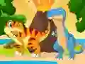 Joc Puzzle cu Dinozauri on-line Joc Puzzle cu Dinozauri on-line