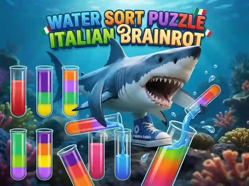 Joc Water Sort Puzzle Italian Brainrot on-line