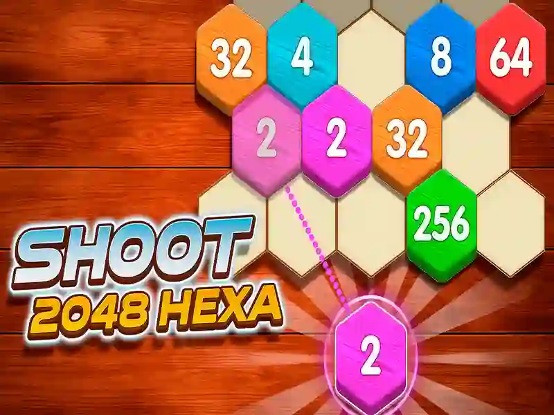Joc Trage 2048 Hexa on-line