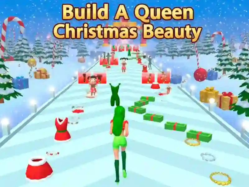Joc Build A Queen: Christmas Beauty on-line